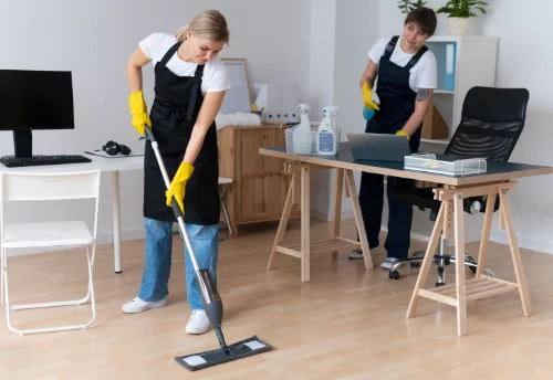 Nettoyage de bureau professionnel à Leimbach